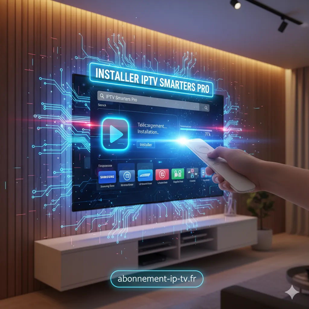 Installer IPTV Smarters Pro