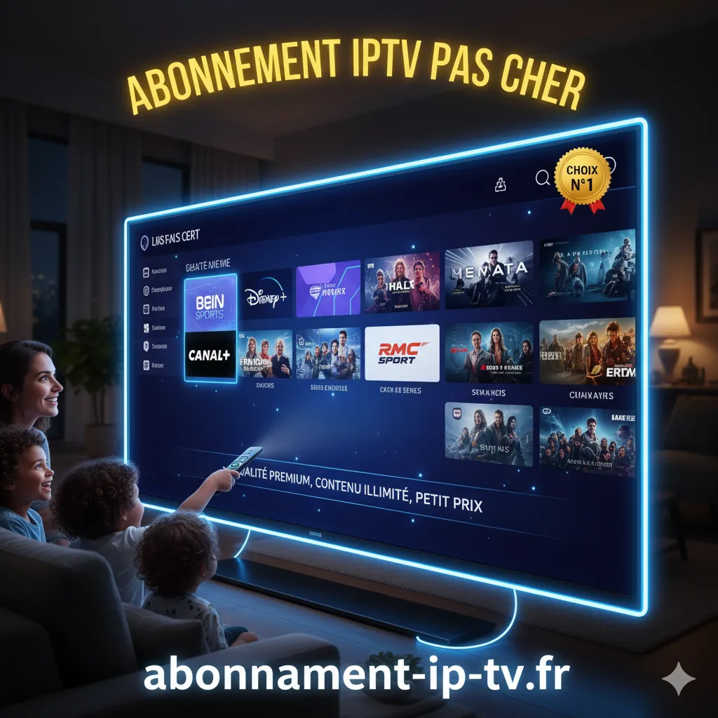 abonnement IPTV pas cher