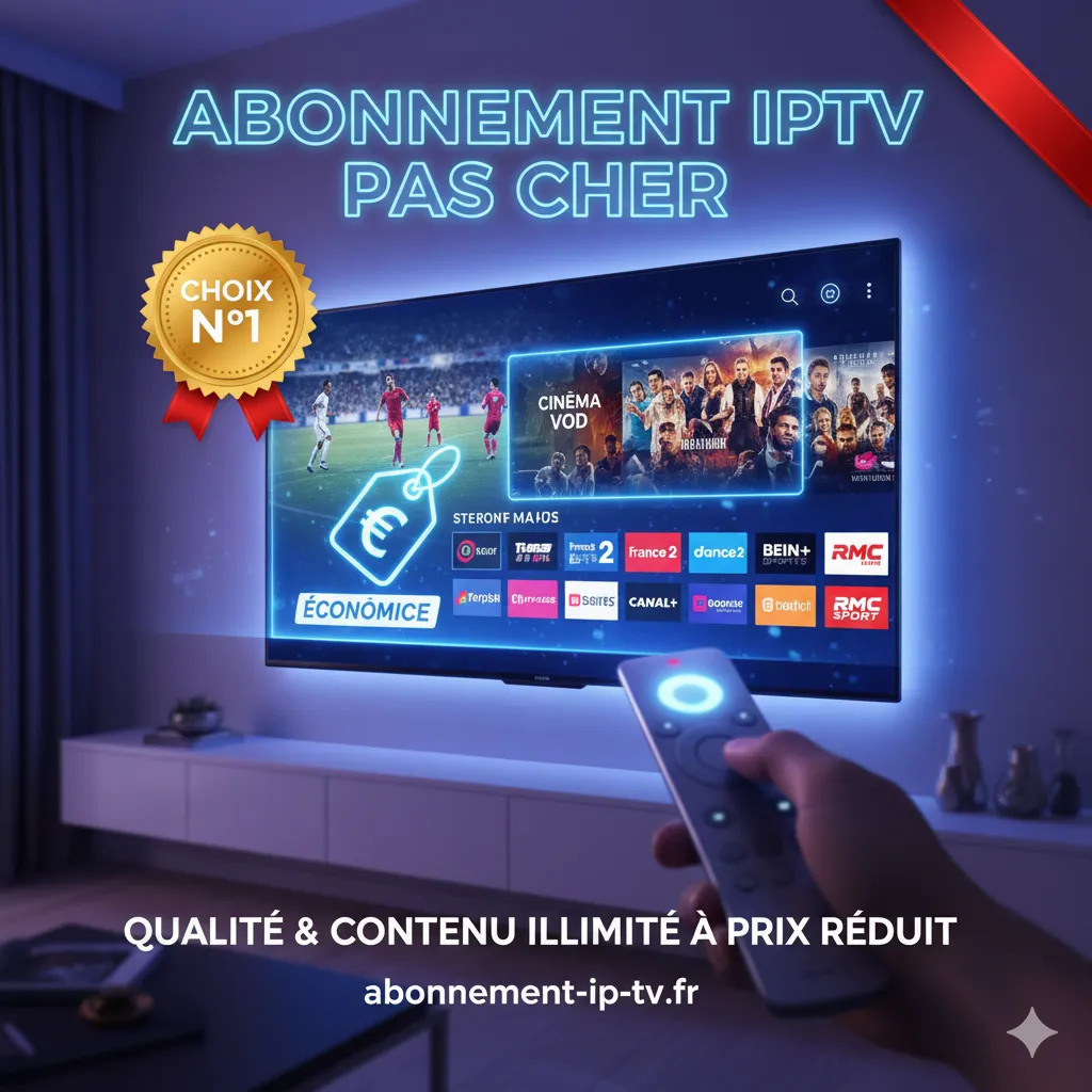 abonnement IPTV pas cher