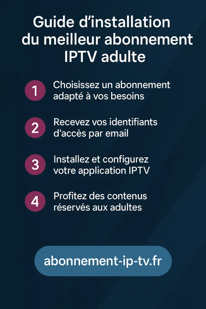 Meilleur abonnement IPTV adulte