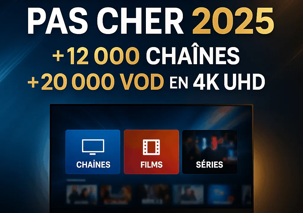 Abonnement IPTV pas cher