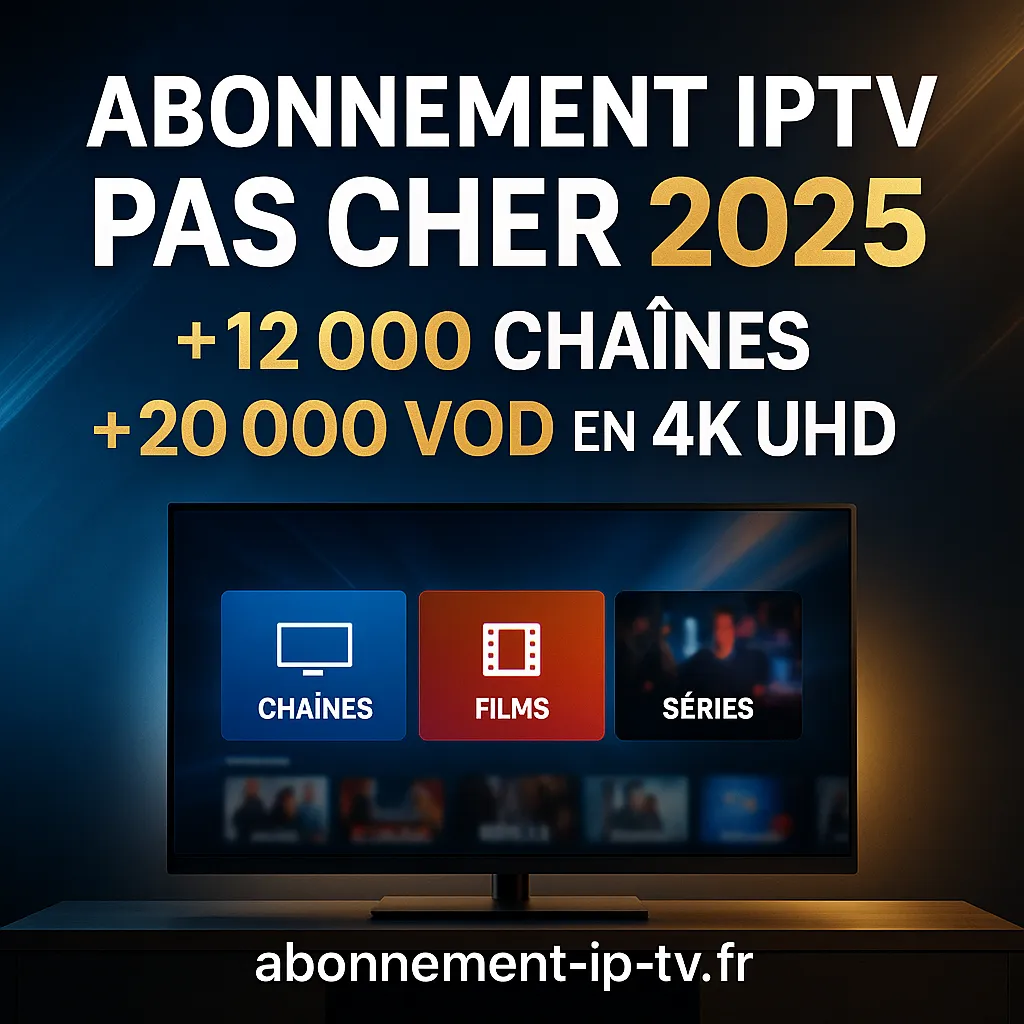 Abonnement IPTV pas cher